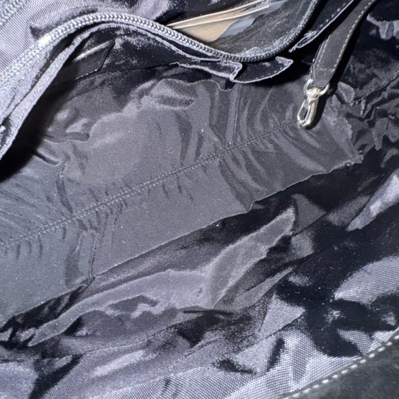 Brighton Black Swirly Embossed Tote Bag - Picture 6 of 8